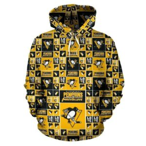 Pittsburgh Penguins Hoodie 3D All Over Print Hoodie16920