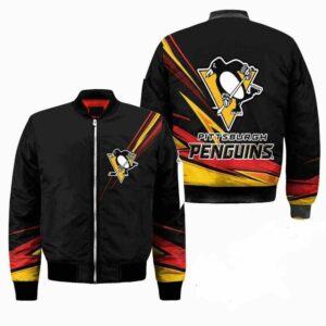 Pittsburgh Penguins Men'S Lightweight Bomber Jacket